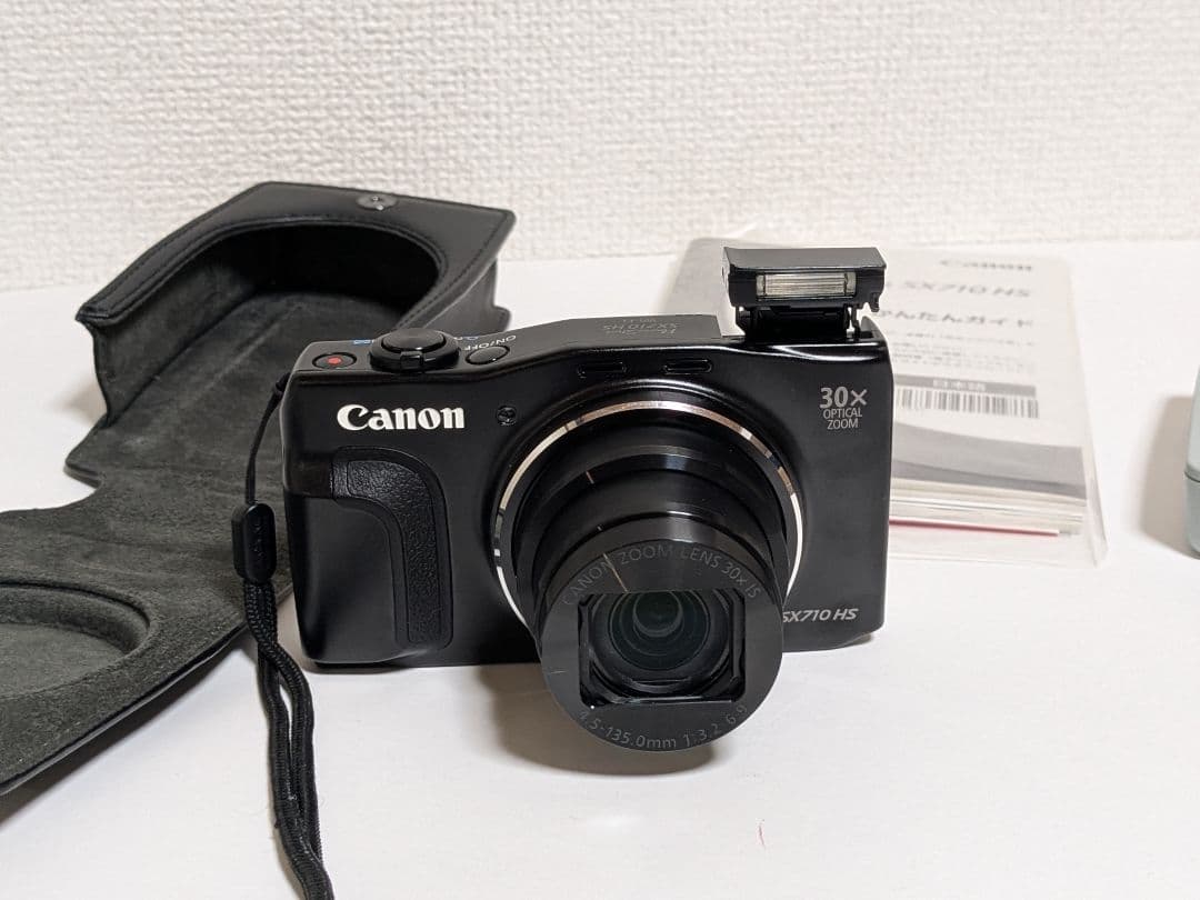 【美品】Canon PowerShot SX710 HS 30倍ズーム 液晶保護