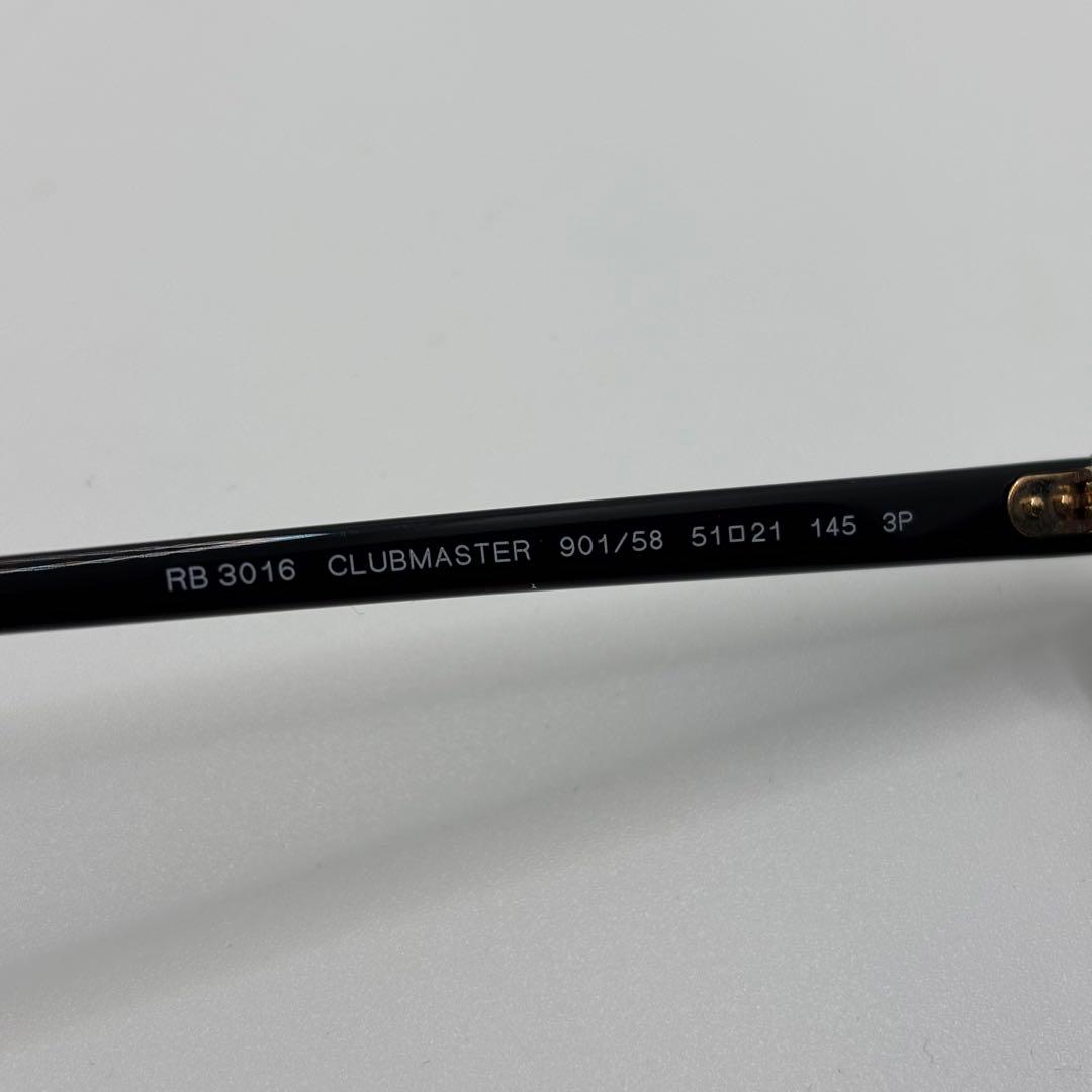 レイバン　クラブマスター　偏光レンズ