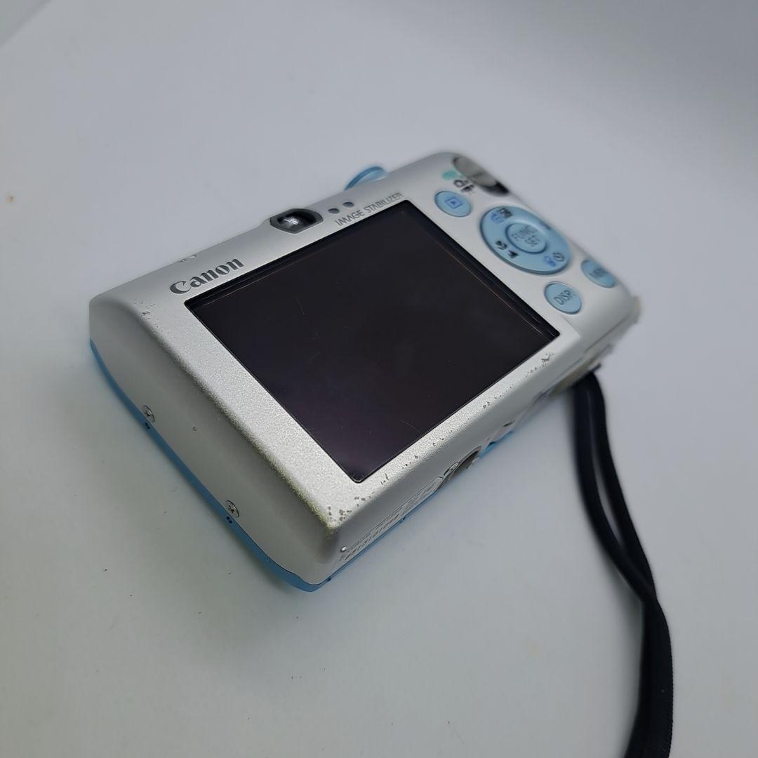 Canon IXY DIGITAL 110 IS デジカメ コンデジ 青 ブルー