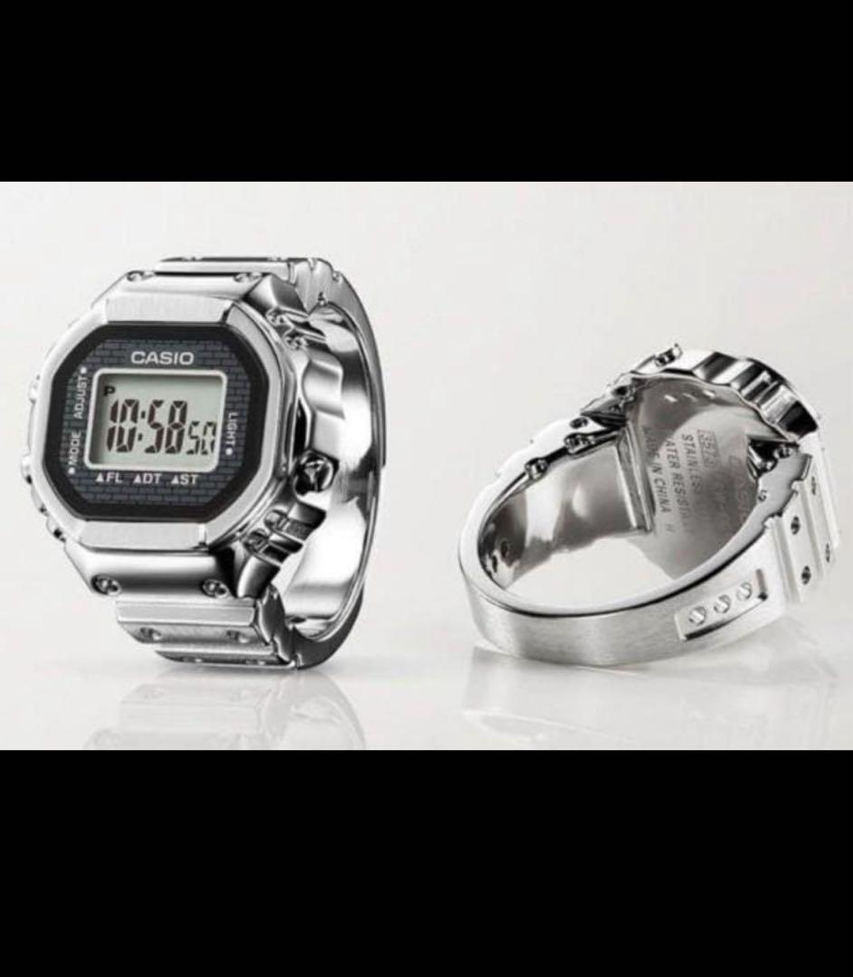 は*す様 リングウォッチ　CASIO CRW-001 デジタル腕時計