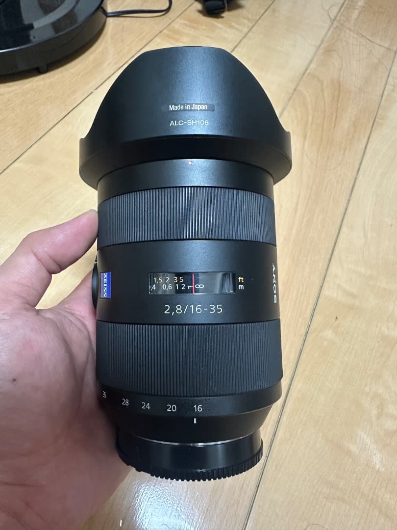 レンズ(ズーム) SONY Vario-Sonnar 16-35mmf2.8 SAL1635Z