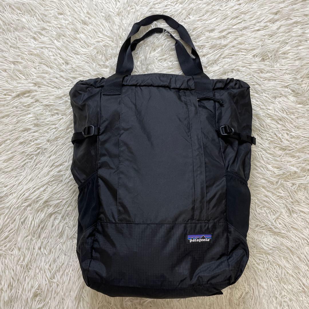 パタゴニア ライトウェイトトラベルトートバッグ ブラック