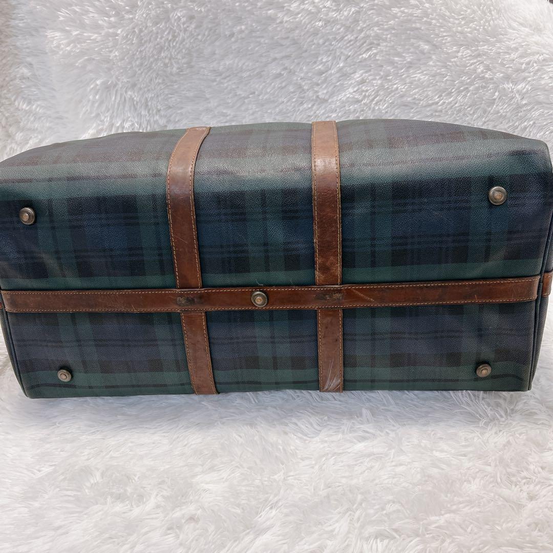 ラルフローレン ブラックウォッチ ボストンバッグ　特大　大容量 ビンテージ 希少