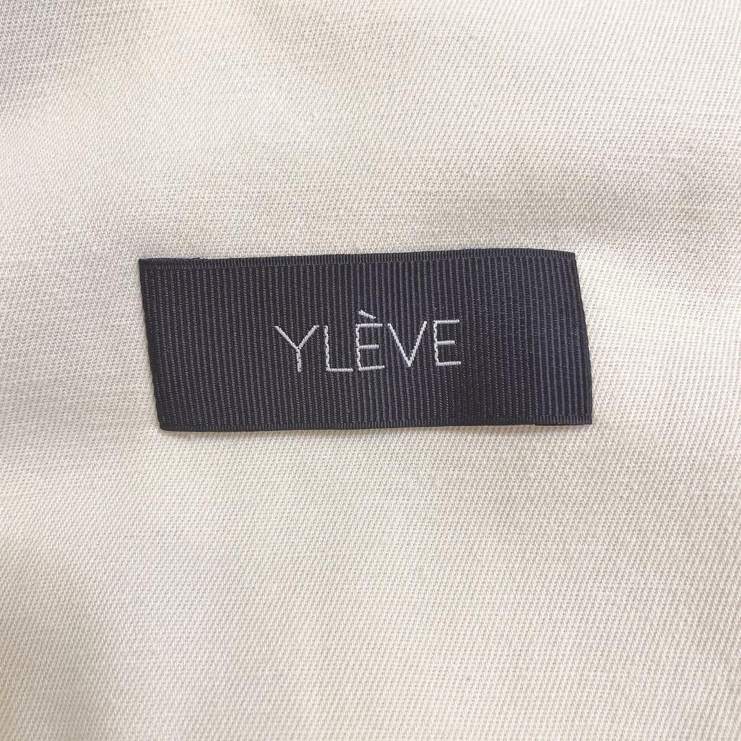 【美品】YLEVE イレーヴ コットン/リネン モッズコート フーデッド