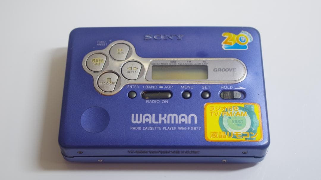 T0824 SONY カセットプレーヤー WM-607/WM-FX877