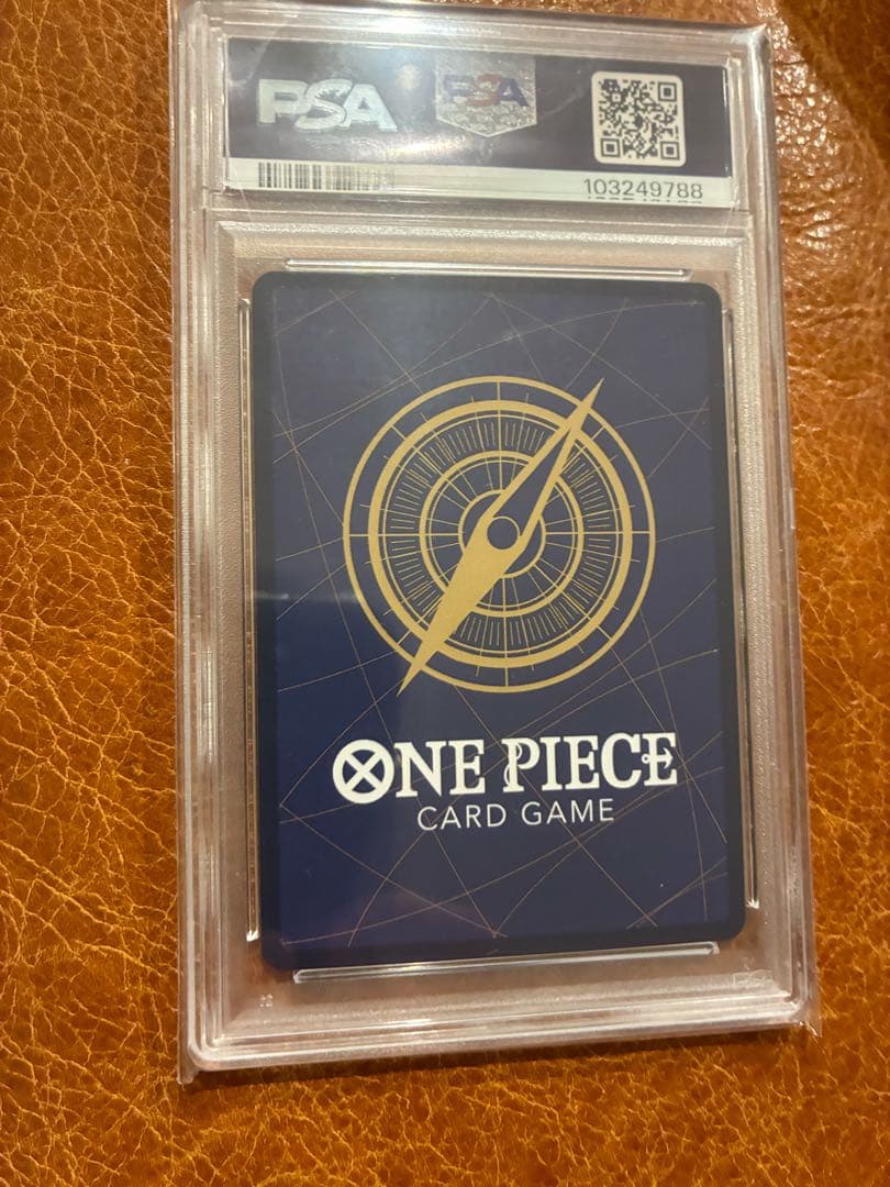ワンピースカード レイリー コミパラ PSA10