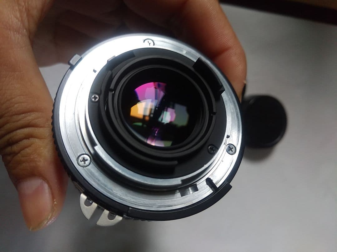 ニコン NIKKOR Ai-S 24㎜ f/2 単焦点レンズ 未使用純正フード付