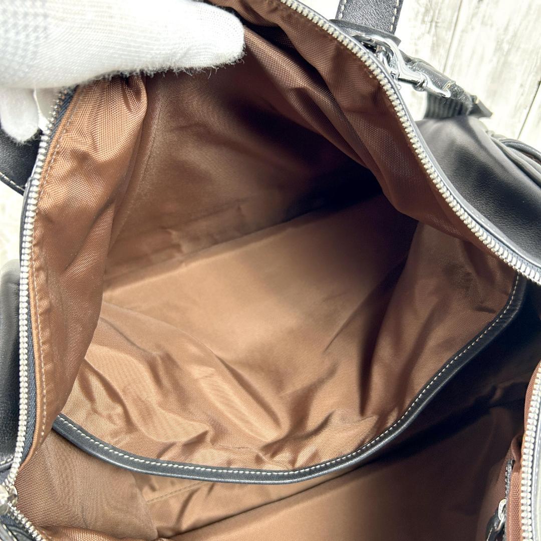 【美品】コーチ coach ボストンバッグ 2way 旅行用バッグ オールレザー