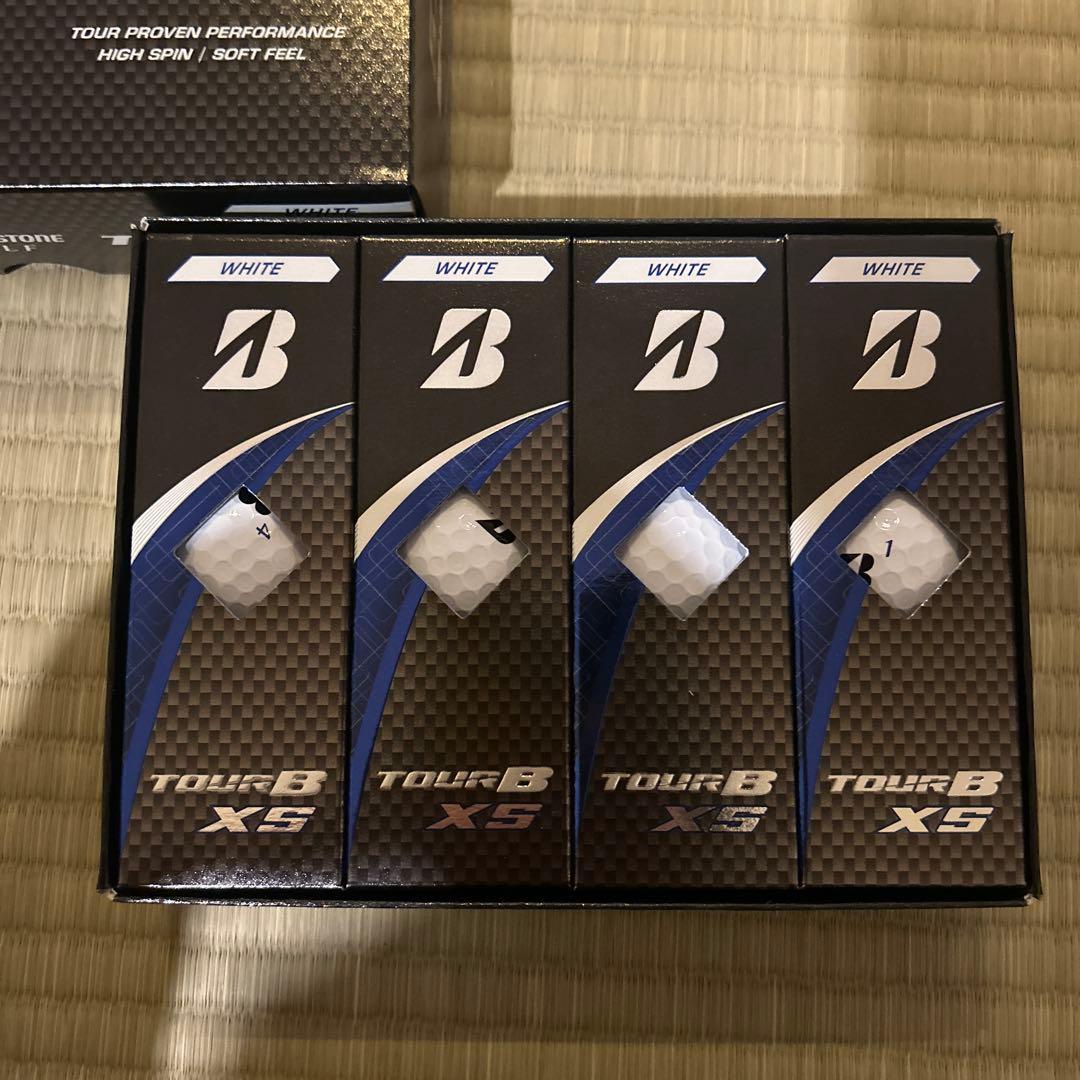 ブリヂストン TOUR B XS ホワイト 3箱セット