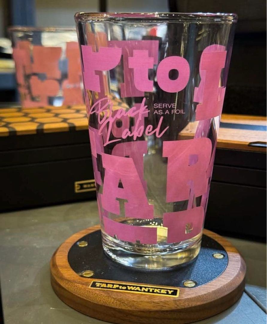 【2個セット】tarp glass BlackLabel TARPtoTARP