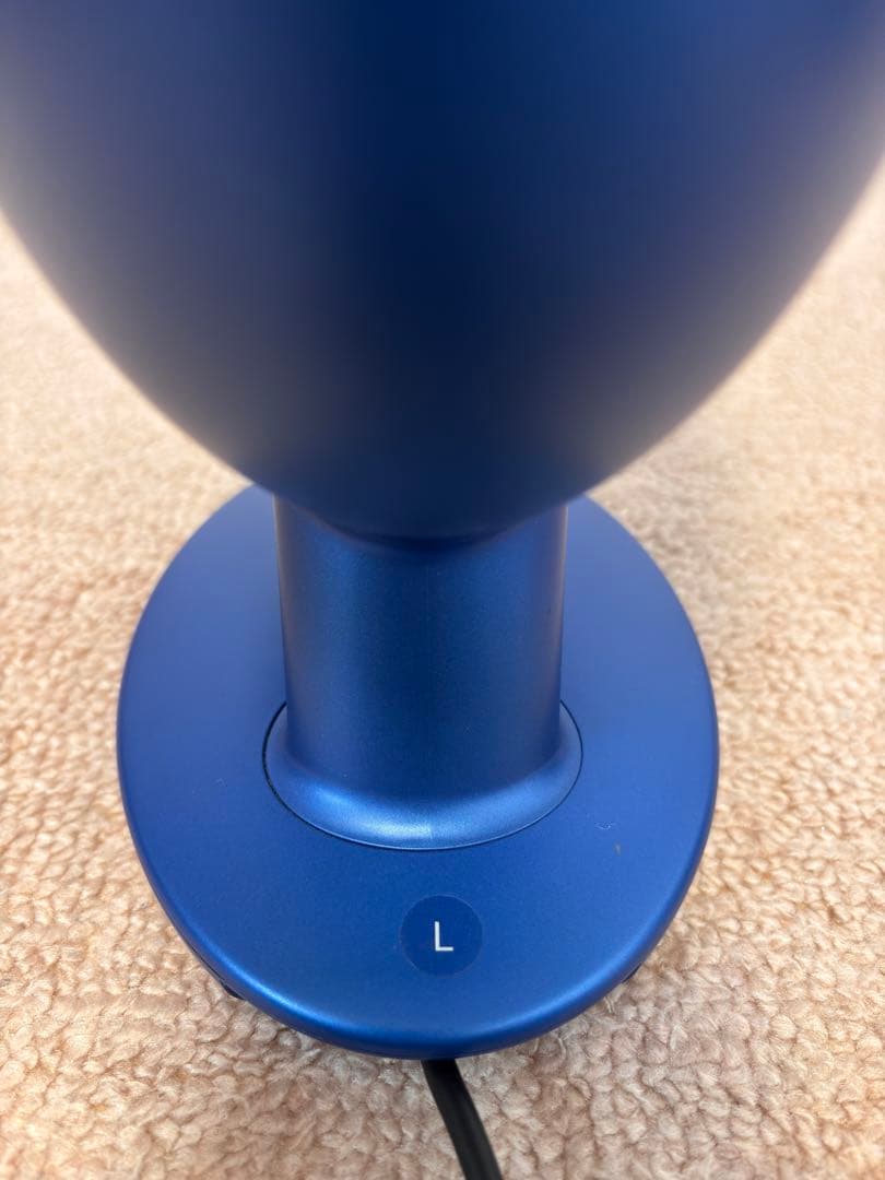 KEF ワイヤレススピーカー 青 卵型