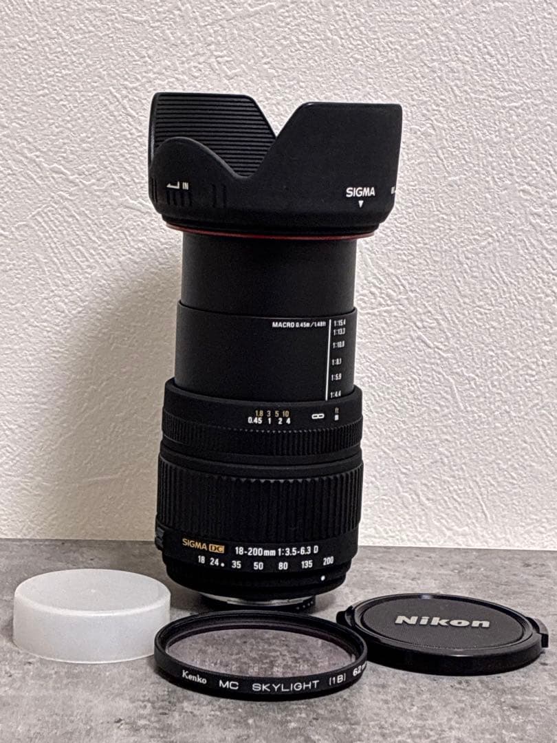 ⭐️美品⭐️シグマ SIGMA DC 18-200mm F3.5-6.3D ニコン用