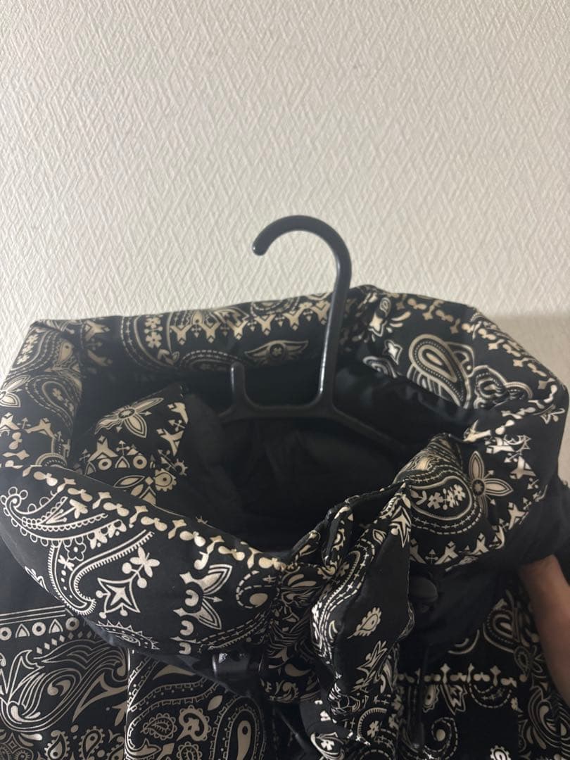 【新年特別価格】FIRST DOWN ペイズリー柄 限定 ダウンジャケット XL