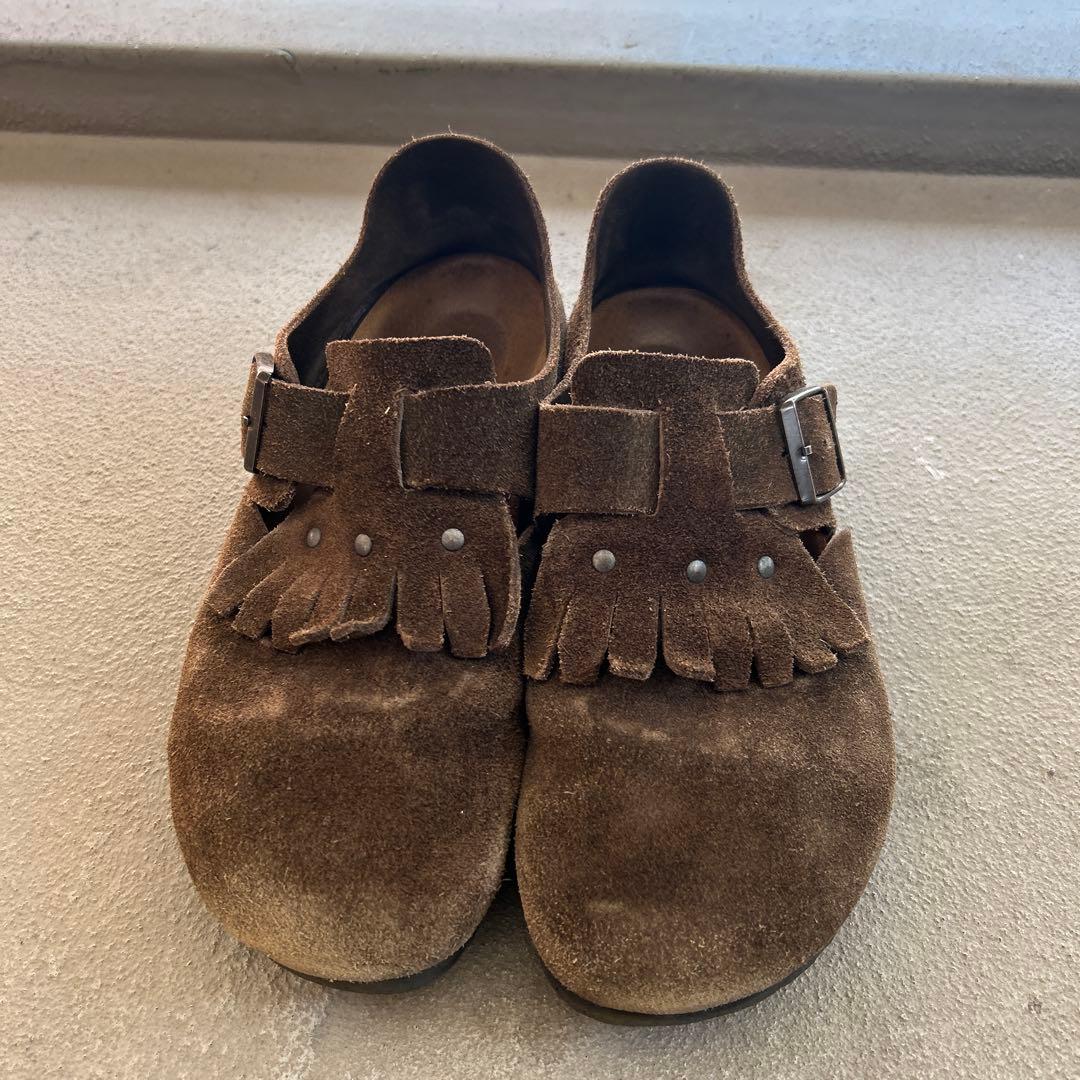 激レア Birkenstook ビルケンシュトック　ザルツブルク 茶色 タッセル