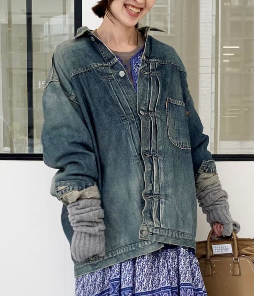 アパルトモン STAMMBAUM OVERSIZE DENIM JACKET