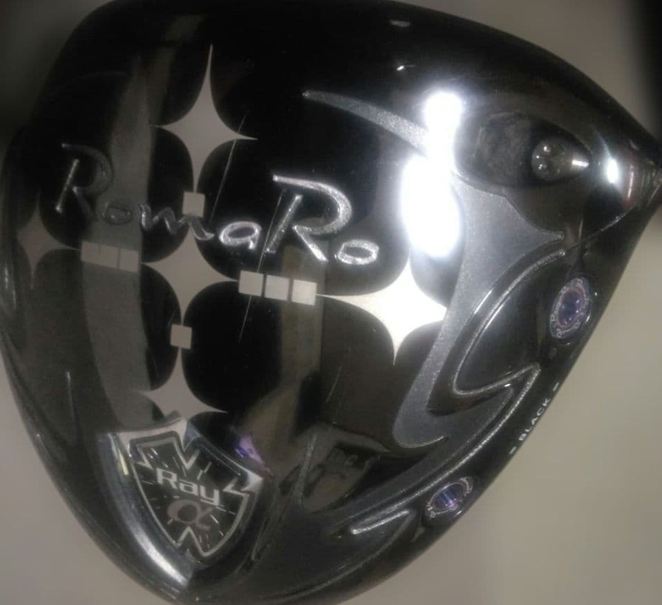 な*る様 ロマロ　Ray αBLACK ドライバー　バシレウスδ　Sシャフト