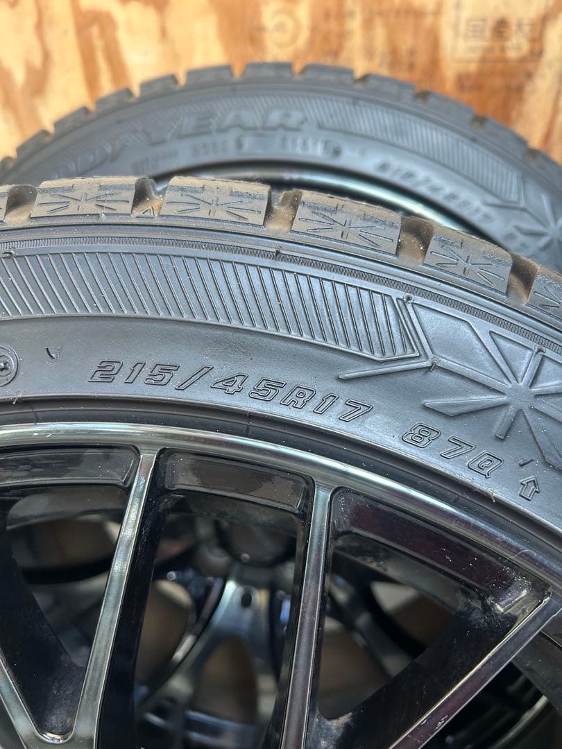 トヨタ86GR用　スタッドレスアルミ4本セット 17インチ
