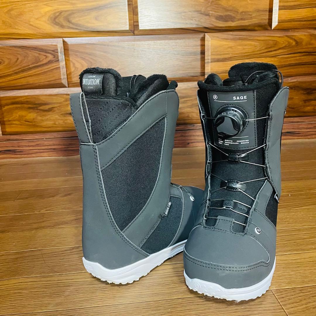 【超美品】RIDE ライド　SAGE BOA スノーボードブーツ 24.5cm