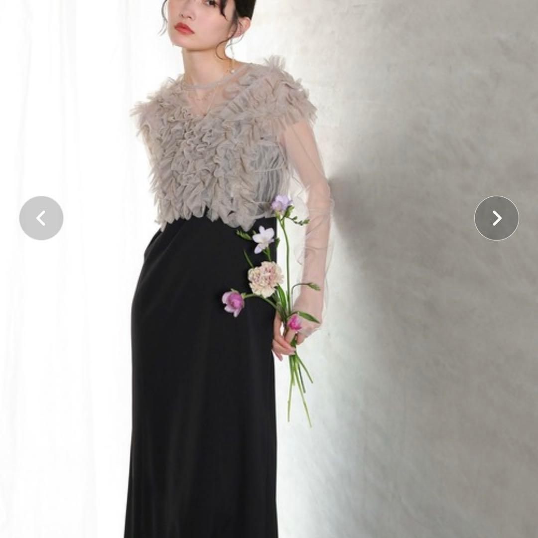 Kana フリルベストシアートップス ワンピース