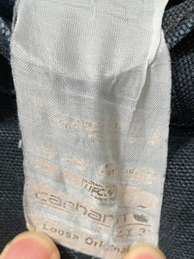 90s 極上ボロ カーハート ダブルニー ワークパンツ ペインター USA製