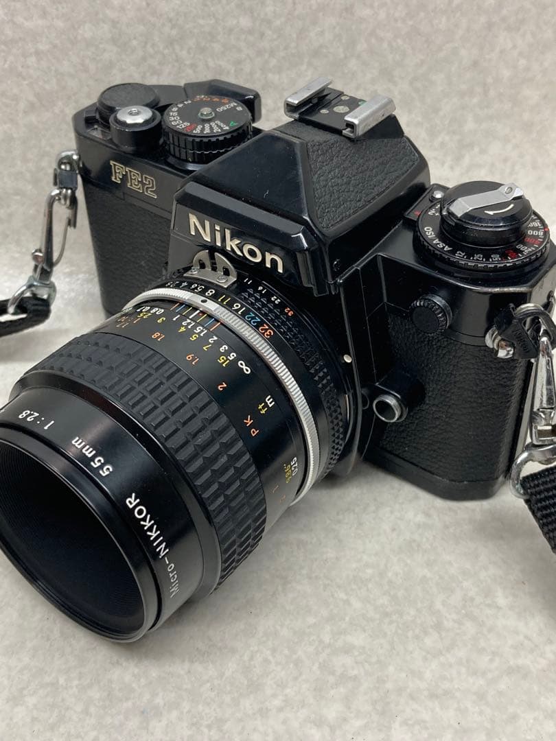 F03）Nikon ニコン FE2 + ai 55mm f2.8 フィルムカメラ