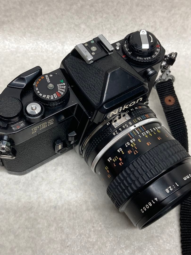 F03）Nikon ニコン FE2 + ai 55mm f2.8 フィルムカメラ