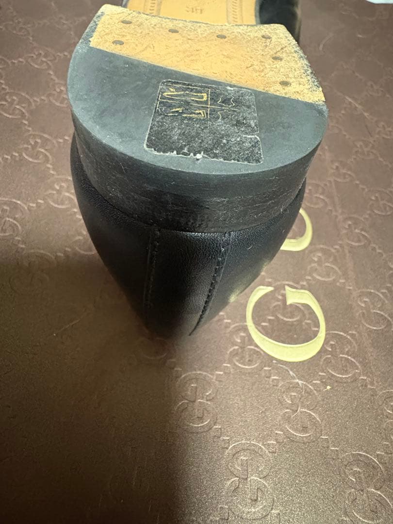 GUCCI ローファー 39ゴールドチェーン