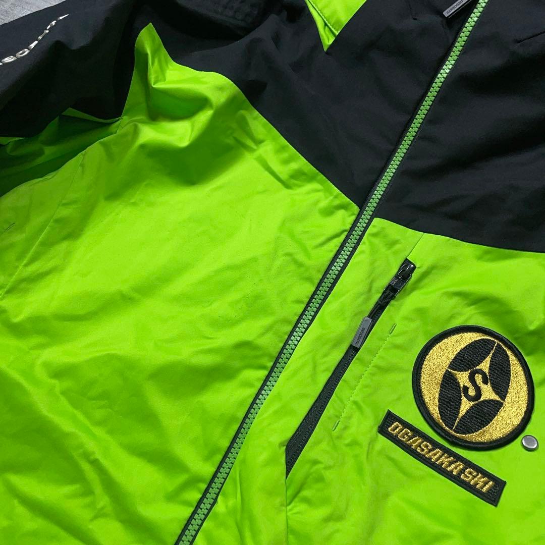 オガサカチーム 支給品 最高級 デサント sio スキーウェア メンズO XL