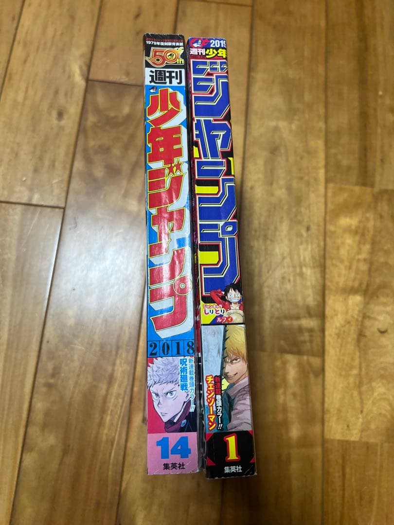 呪術廻戦　チェンソーマン　1話掲載　週刊少年ジャンプ　芥見下々　藤本タツキ