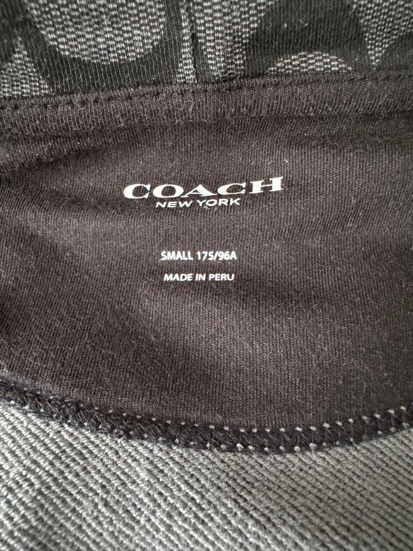 上下　セットアップ　COACH シグネチャー　パーカ　パンツ　Sサイズ