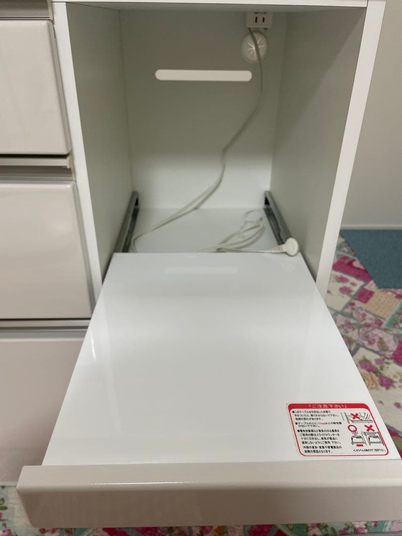 ニトリ　キッチンカウンター　アルミナ2 100CT WH 幅100