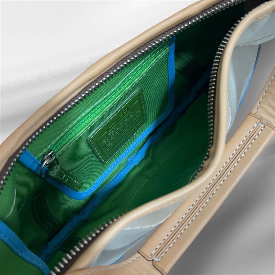 バッグ COACH hobo shoulderbag Canvas&Leather