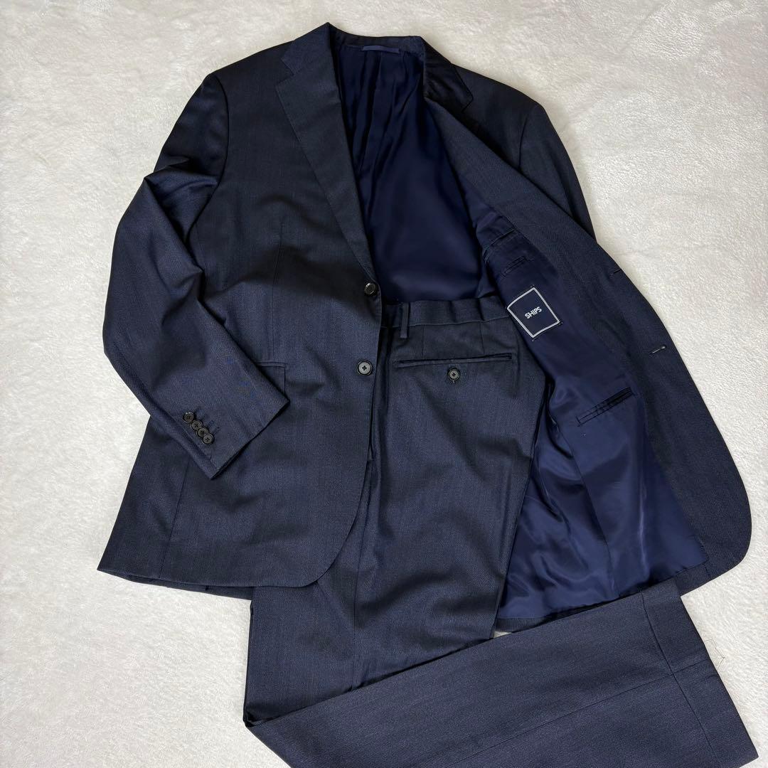 美品　SHIPS ロロピアーナ　スーツ　セットアップ　2XL 52