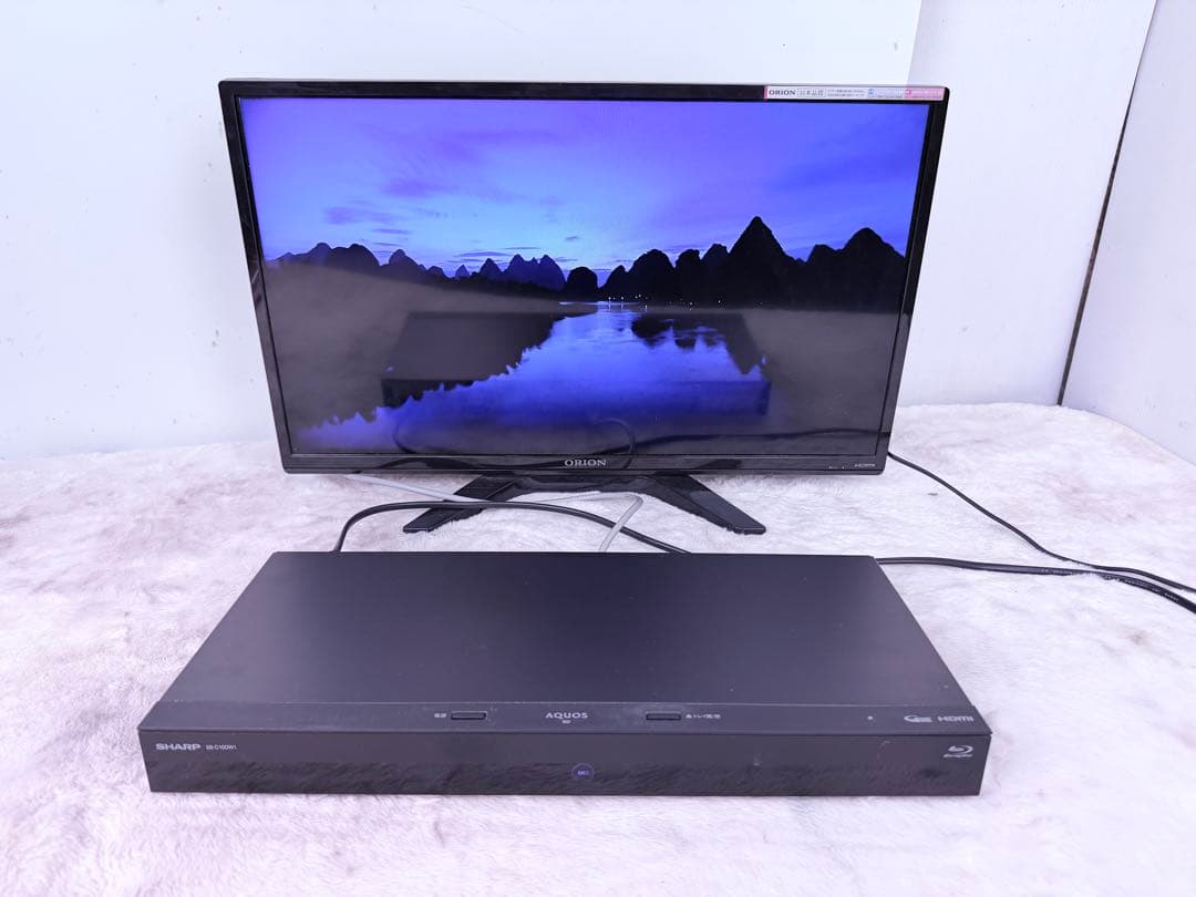 美品♪シャープ 1TB 2番組同時録画 ブルーレイレコーダー 2B-C10DW1