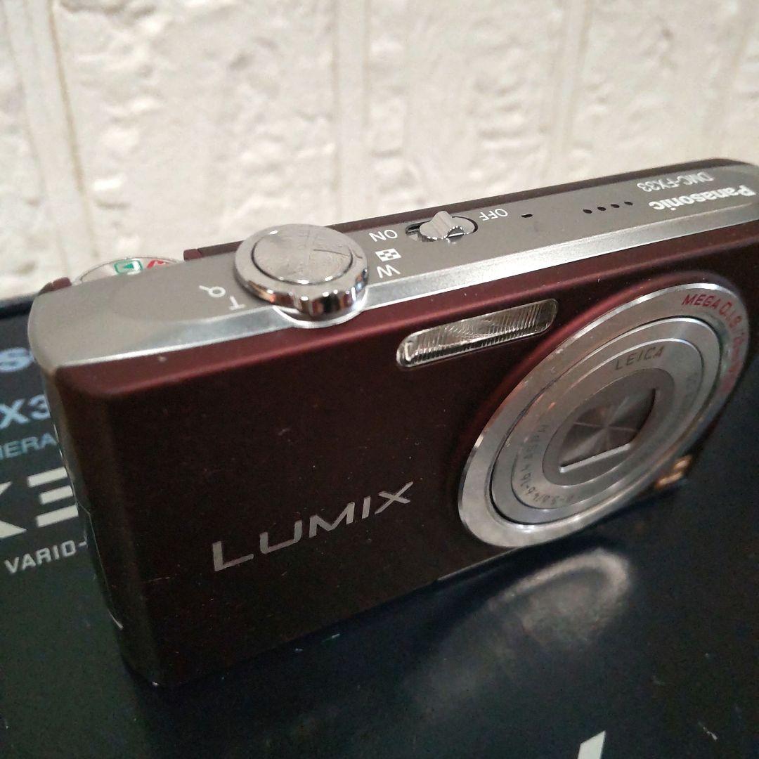 Panasonic デジタルカメラ DMC-FX33-T ブラウン