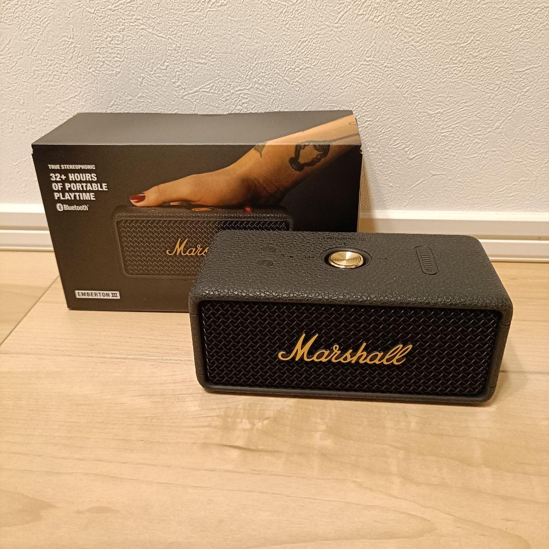 ■美品■正規品 マーシャル Emberton3 ワイヤレス スピーカー