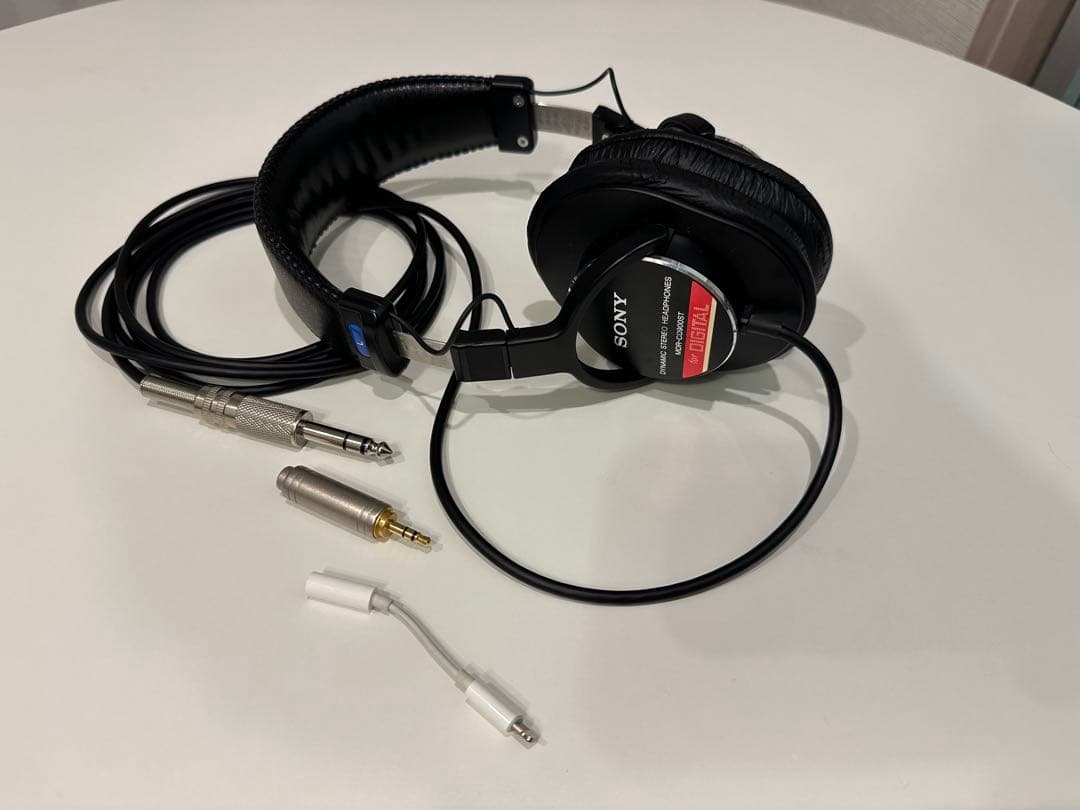 【soramane】SONY MDR-9000ST 有線ヘッドホン　赤帯