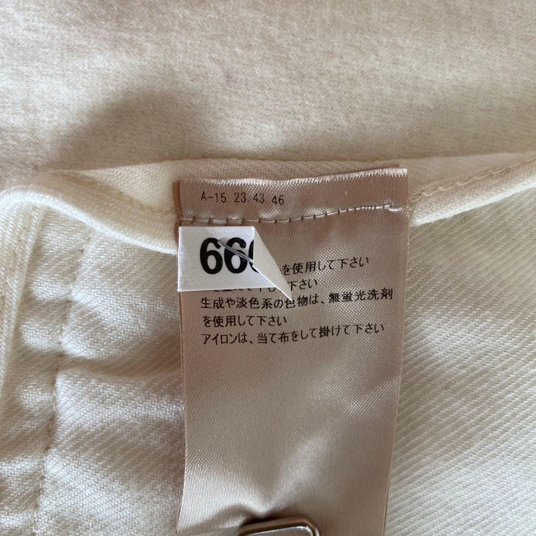 【プレインピープル】カシミヤ100% ポンチョ　ドルマンスリーブ　チュニック　白