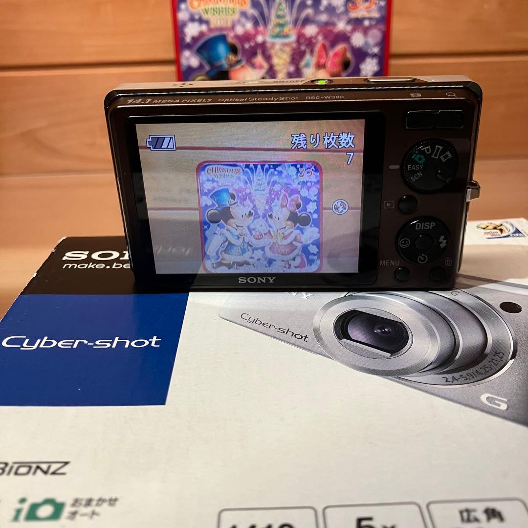 SONY サイバーショット DSC-W380 ゴールド
