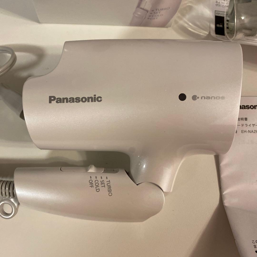 美品　Panasonic EH-NA2K-W ヘアドライヤー　2024年製