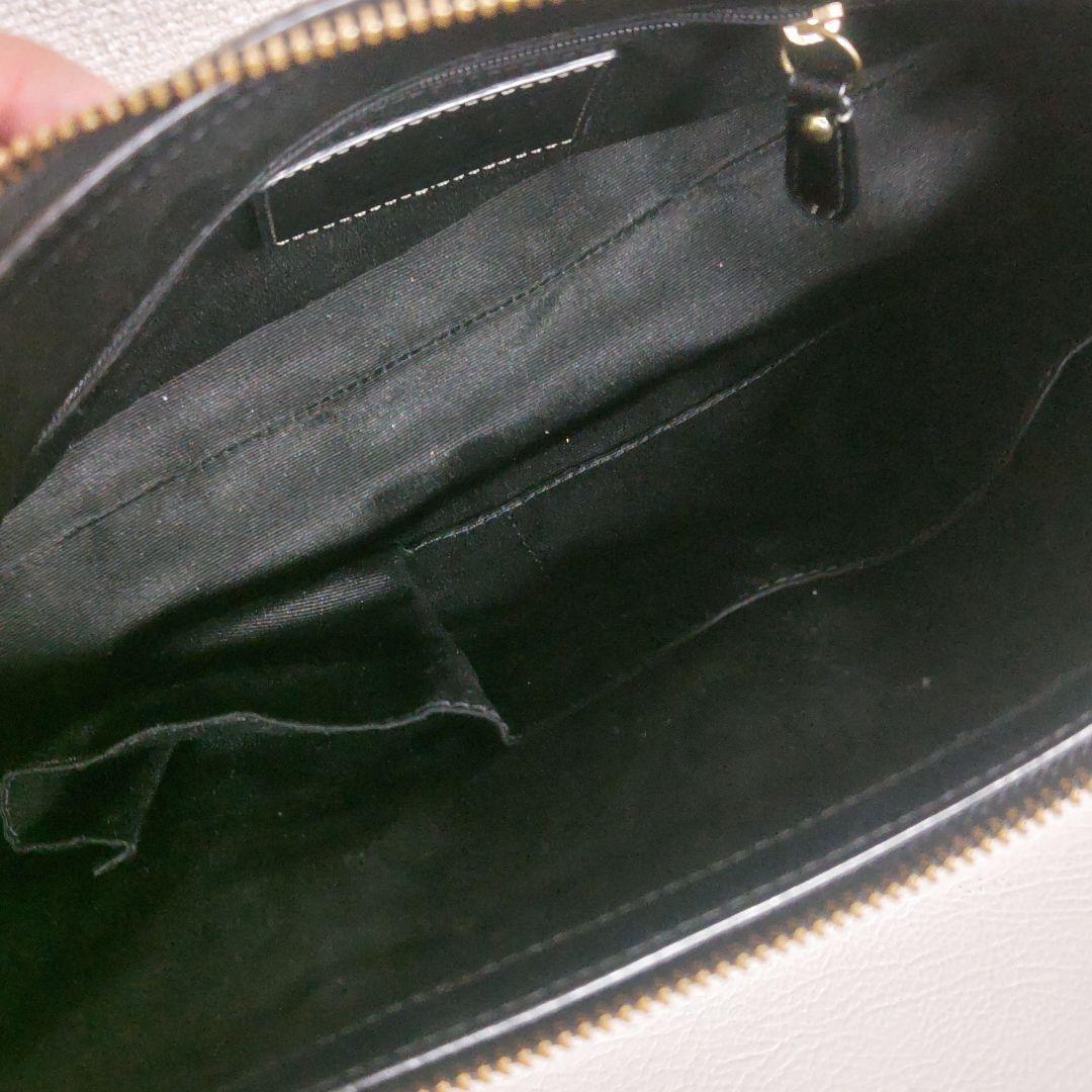 COACH ハンドバッグ　レザー　ブラック