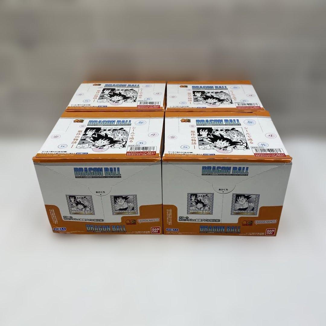 未開封 ドラゴンボール40周年 シールウエハース 20個 4個セット