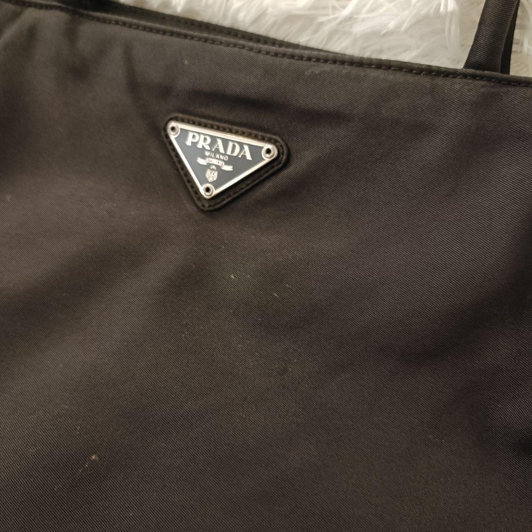 PRADA✨️　ハンドバック　黒　ブラック　三角ロゴ　ナイロン　テスート