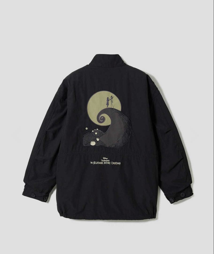 グラニフ　ナイトメアービフォアクリスマス　ショートモッズコート