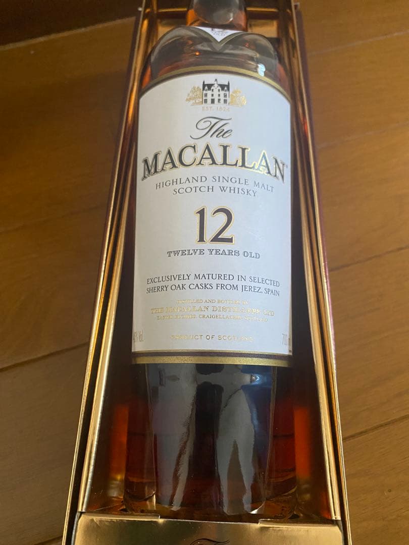 The MACALLAN ザ・マッカラン 12年 シェリーオーク 旧ボトル