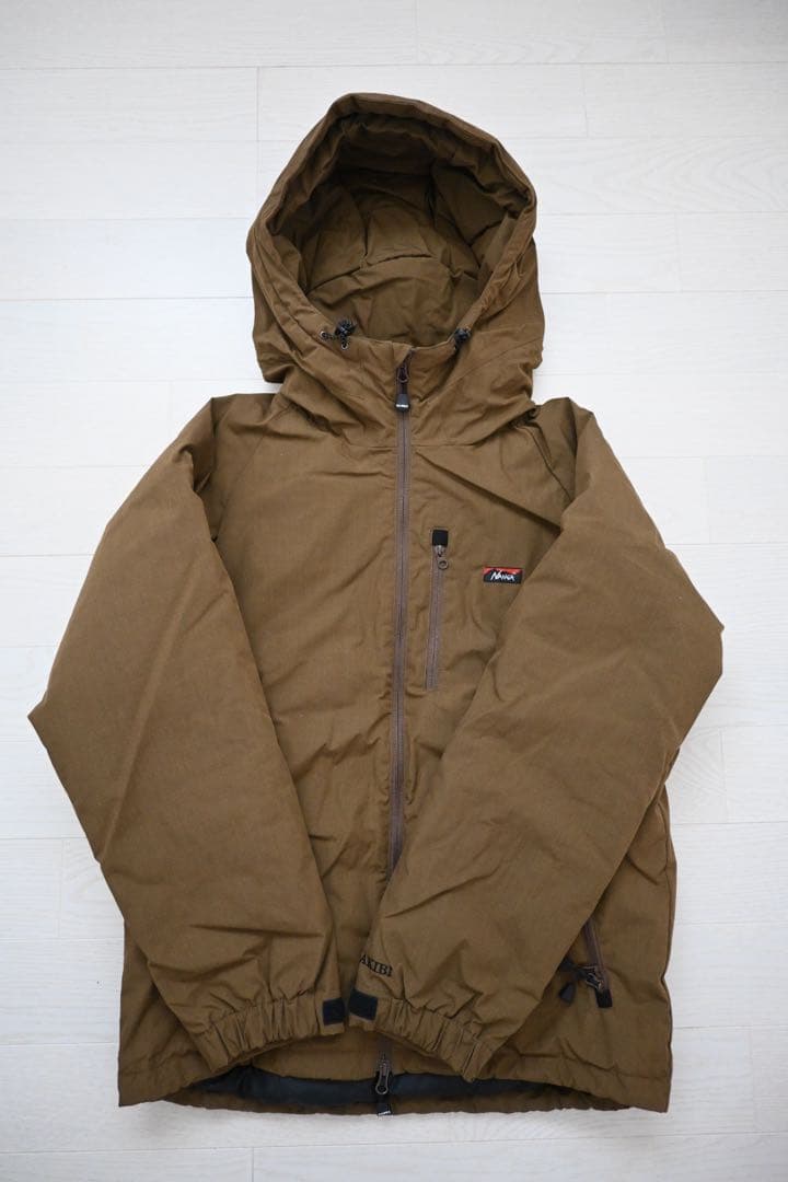 NANGA 別注 TAKIBI ダウンジャケット XLコヨーテ※ ＧＳＳ