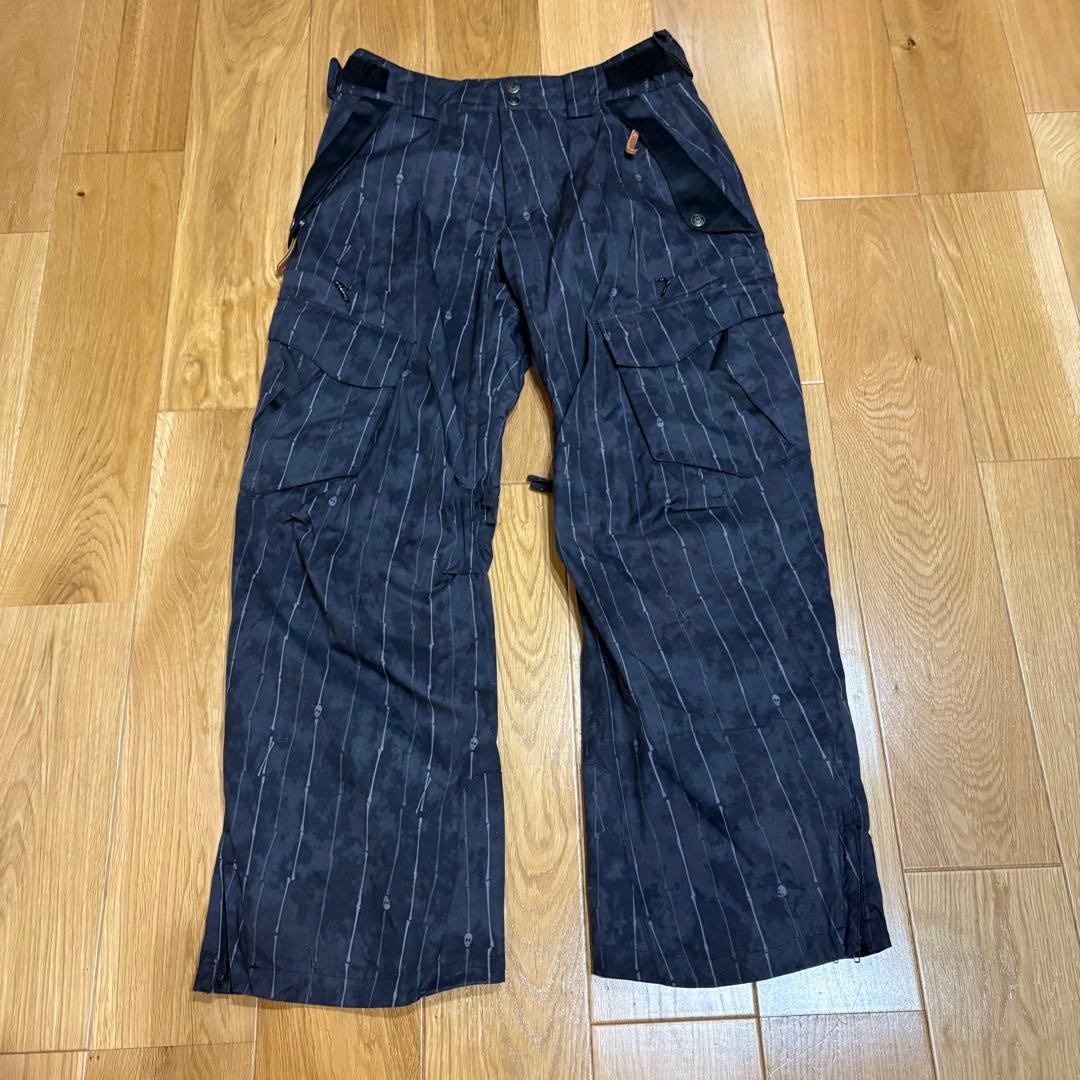 【セットアップ】phenix スキーウェア 上下セット メンズ　L ドクロ　黒