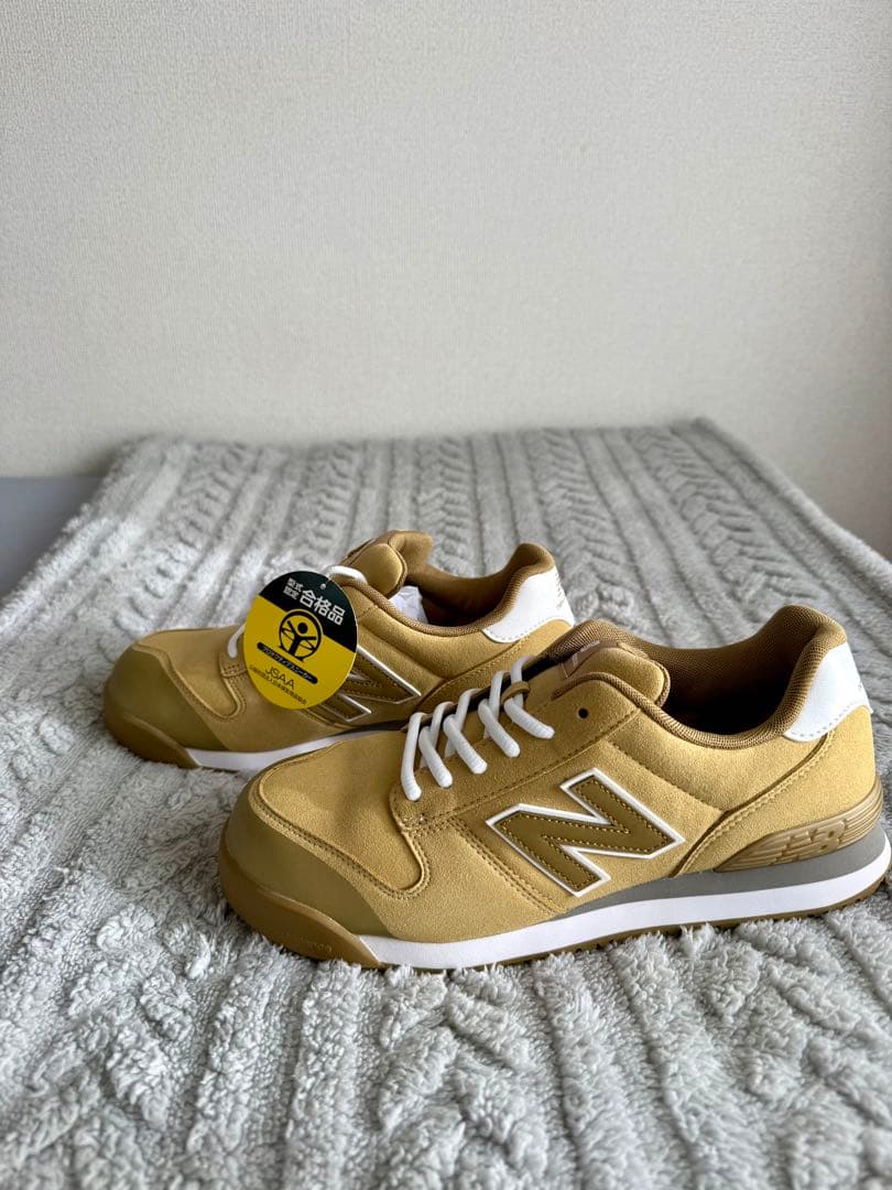 New Balance ゴールド安全靴 25cm
