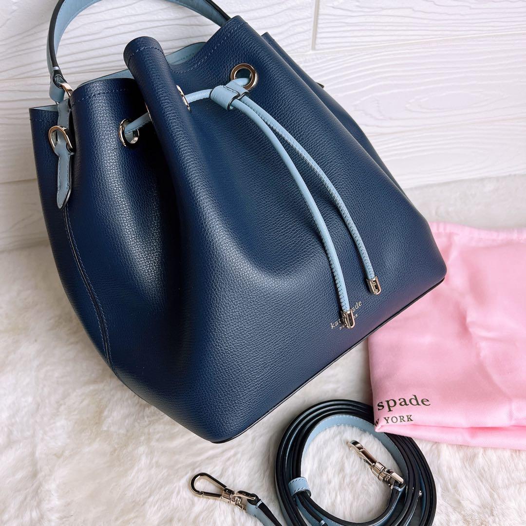 極美品☆Kate spade ケイトスペード 2wayショルダーバッグ 巾着