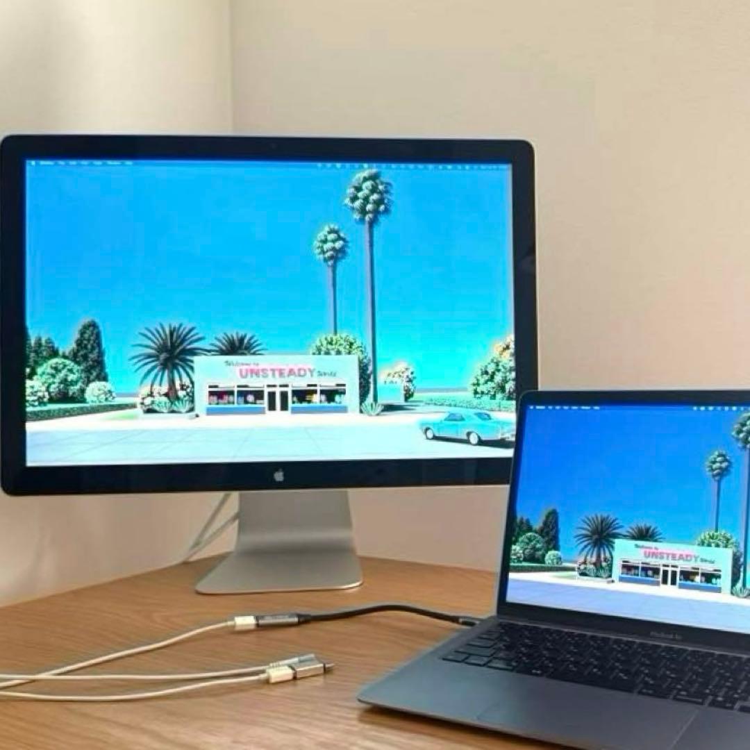 Apple LED Cinema Display 24インチ 美品 箱付き